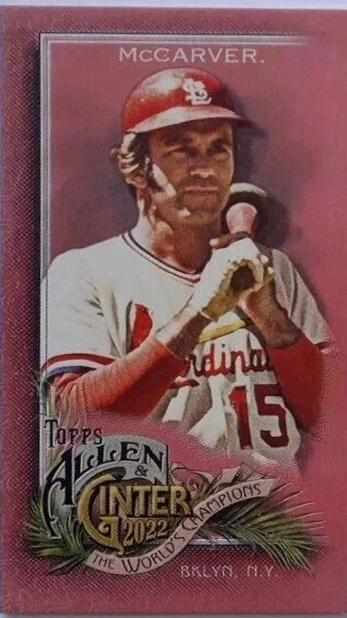 Tim McCarver [X Mini Red] #302