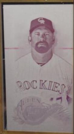 Todd Helton [Mini Framed Cloth] #50