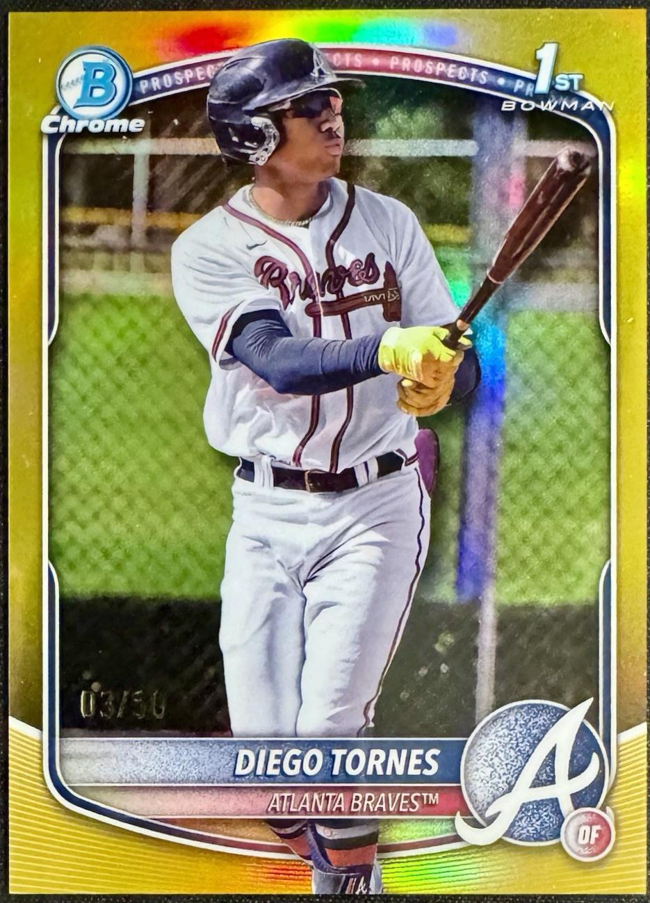 Diego Tornes [Gold Mega Refractor] #BCP-214