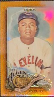 Larry Doby [Mini Orange Refractor] #279