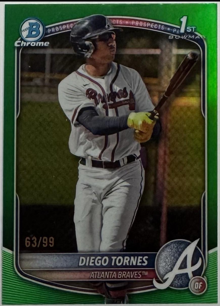 Diego Tornes [Green Mega Refractor] #BCP-214