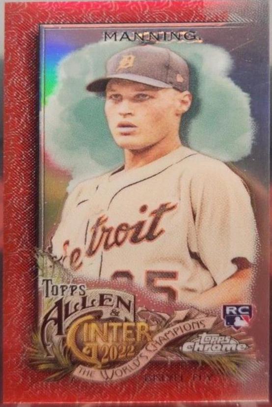 Matt Manning [Mini Red Refractor] #185