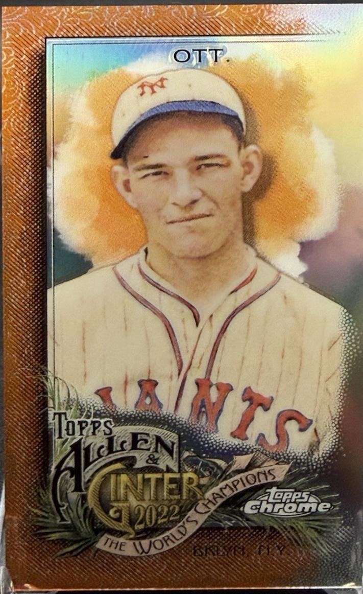 Mel Ott [Mini Orange Refractor] #109