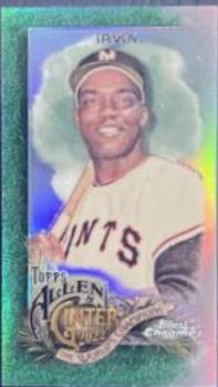 Monte Irvin [Mini Green Refractor] #273