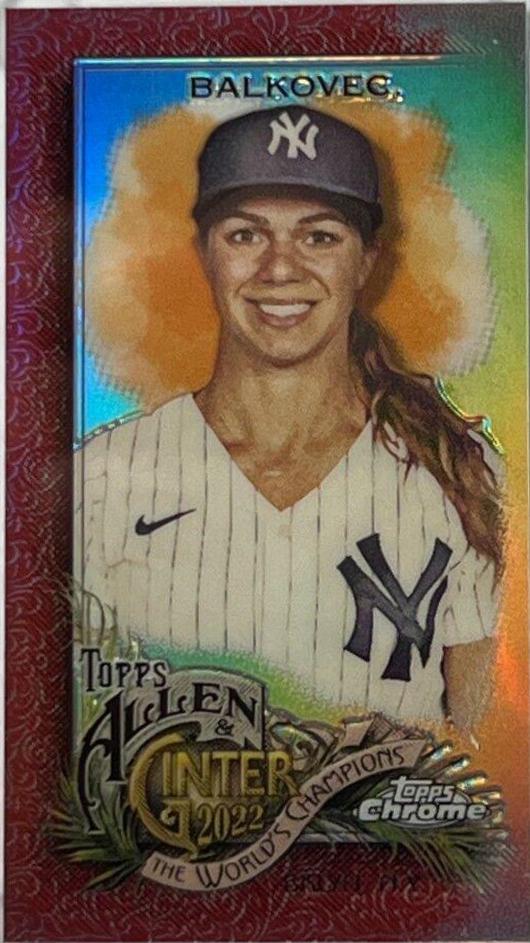 Rachel Balkovec [Mini Red Refractor] #213