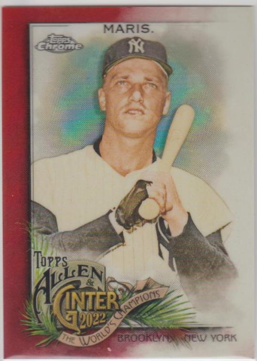 Roger Maris [Red Refractor] #215