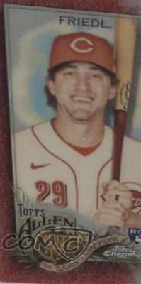 TJ Friedl [Mini Red Refractor] #159