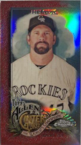 Todd Helton [Mini Red Refractor] #50
