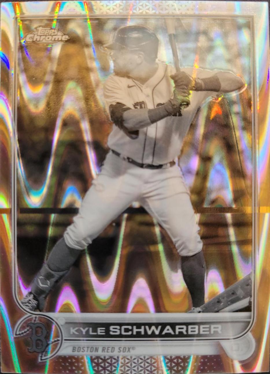 Kyle Schwarber [Sonic Black & White RayWave] #110