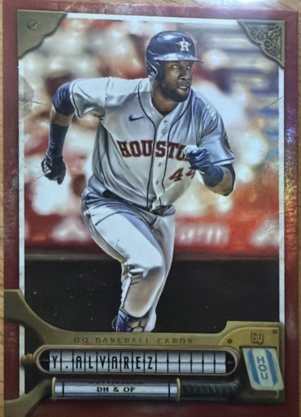 Yordan Alvarez [Ruby Red Foil] #217