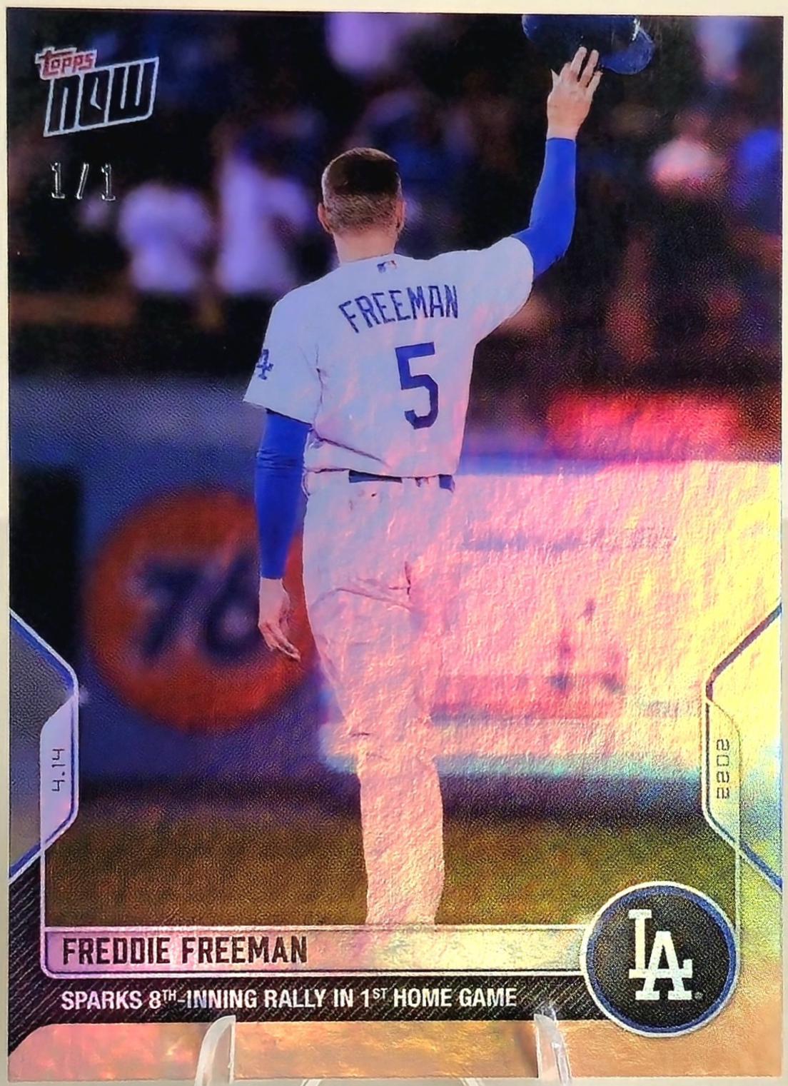 Freddie Freeman [Gold] #54