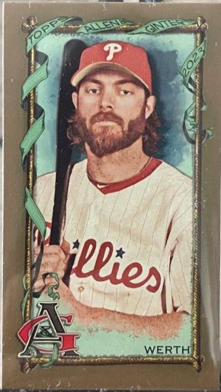Jayson Werth [Mini Gold Border] #325