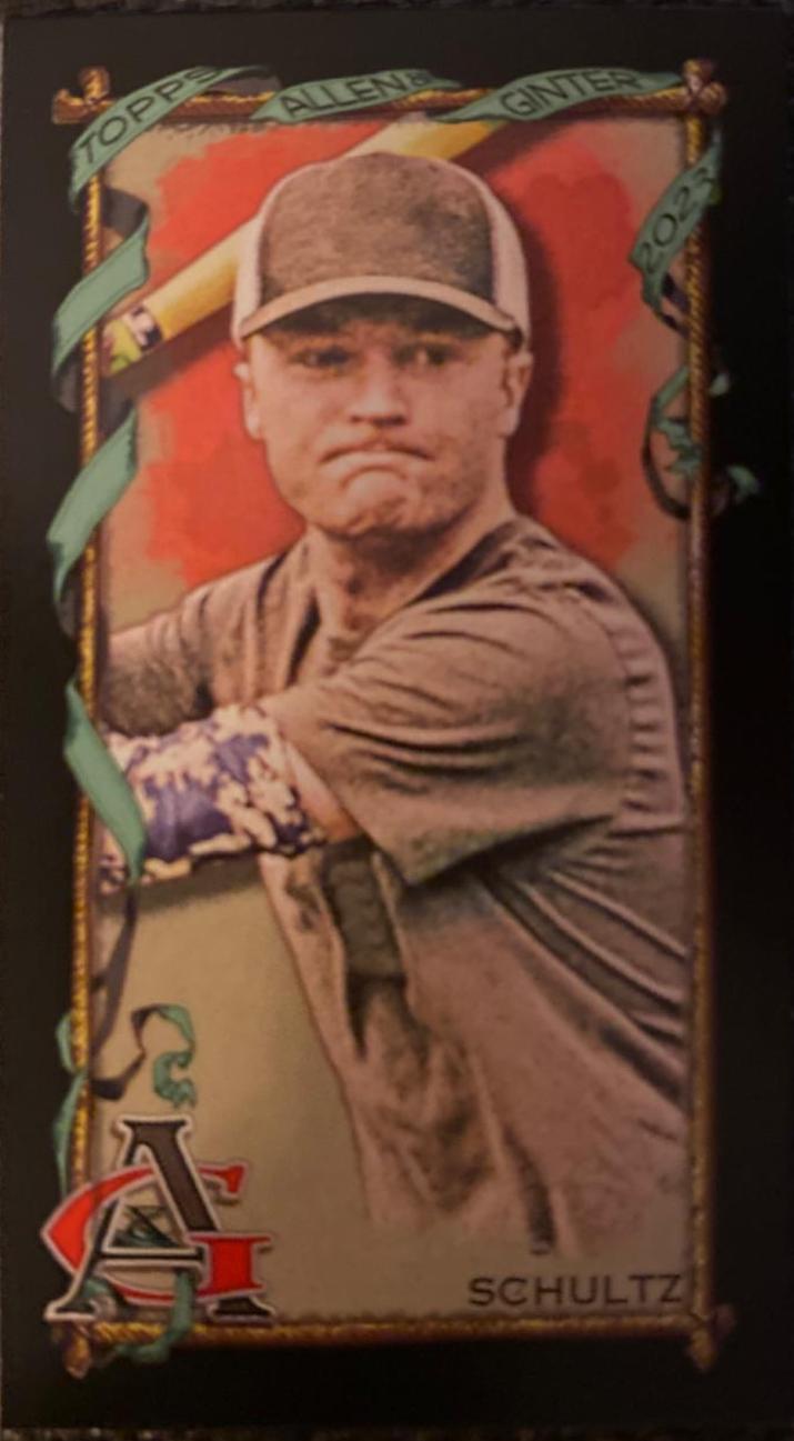 Kyle Schultz [Mini Black Border] #216