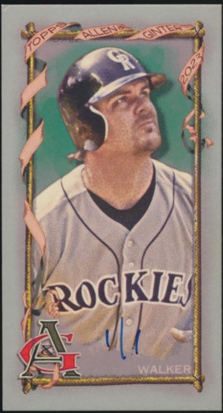 Larry Walker [X Mini Silver] #333