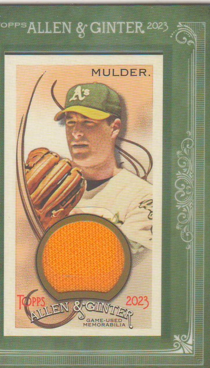 Mark Mulder [Mini Framed Cloth] #106