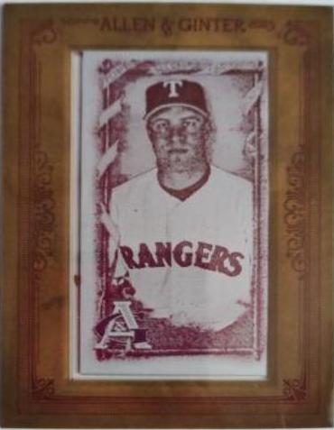 Mark Teixeira [Mini Framed Printing Plates] #315
