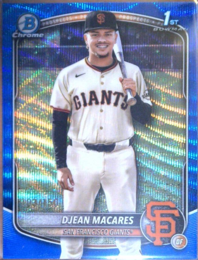 Djean Macares [Blue Mega Refractor] #BCP-237