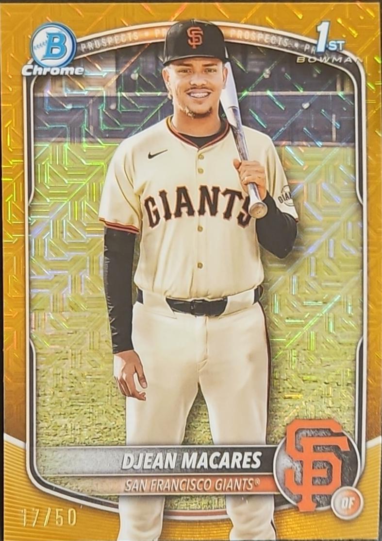 Djean Macares [Gold Mega Refractor] #BCP-237