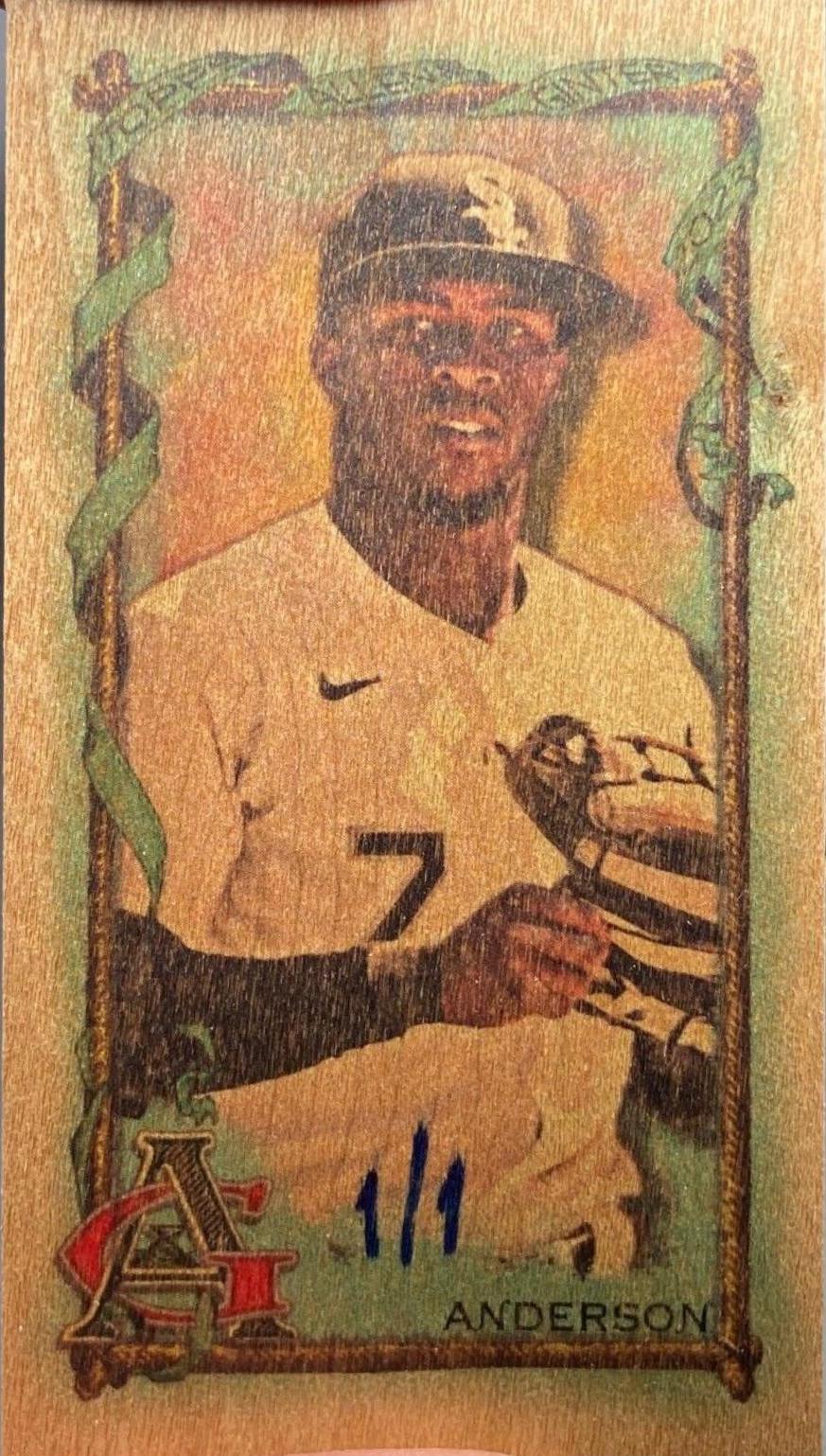 Tim Anderson [Mini Wood] #43