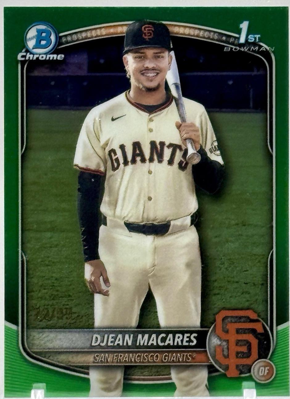 Djean Macares [Green Mega Refractor] #BCP-237