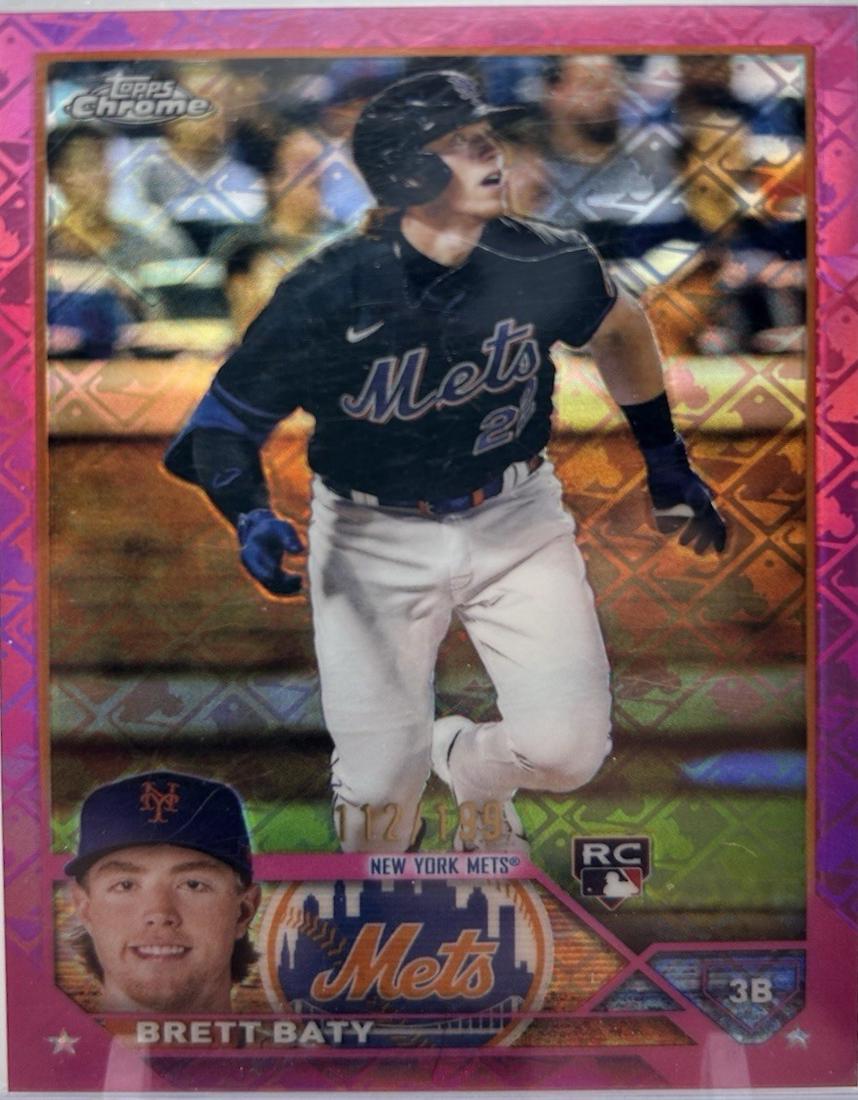 Brett Baty [Pink Logofractor] #204