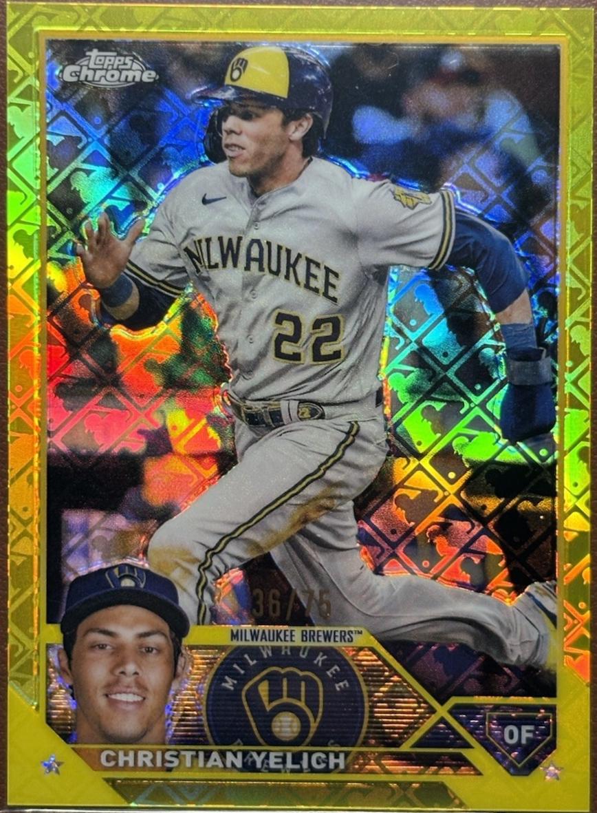 Christian Yelich [Yellow Logofractor] #109