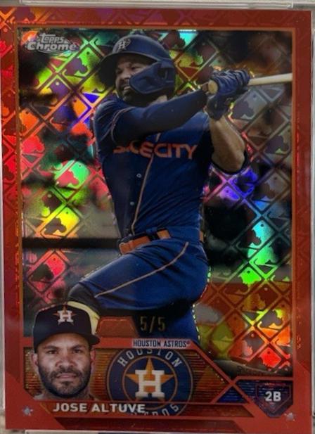 Jose Altuve [Red Logofractor] #112