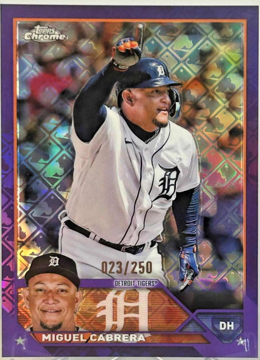 Miguel Cabrera [Purple Logofractor] #164