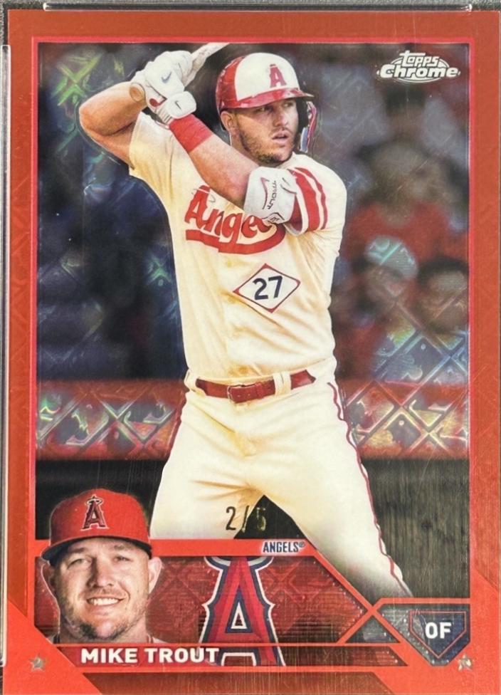 Mike Trout [Red Logofractor] #27