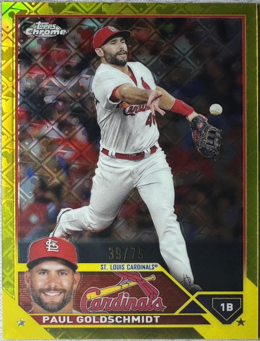Paul Goldschmidt [Yellow Logofractor] #220
