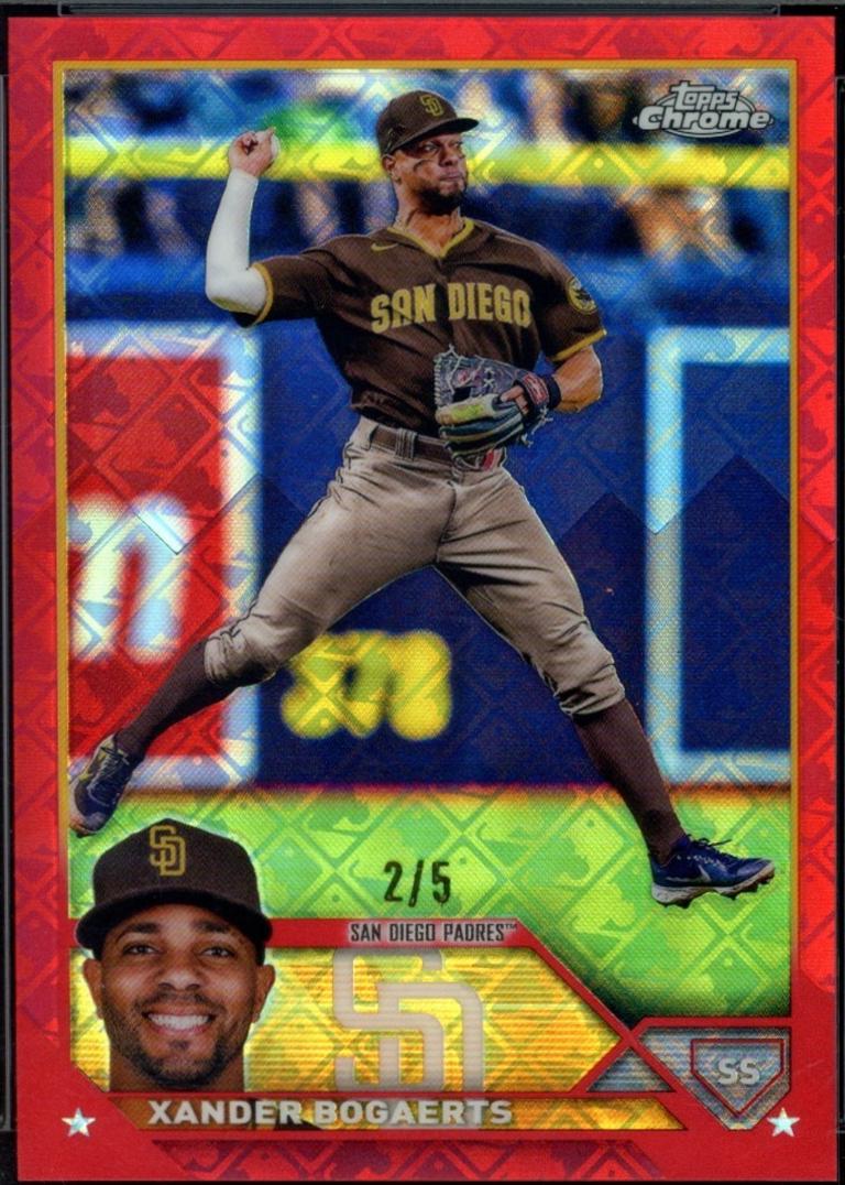 Xander Bogaerts [Red Logofractor] #44