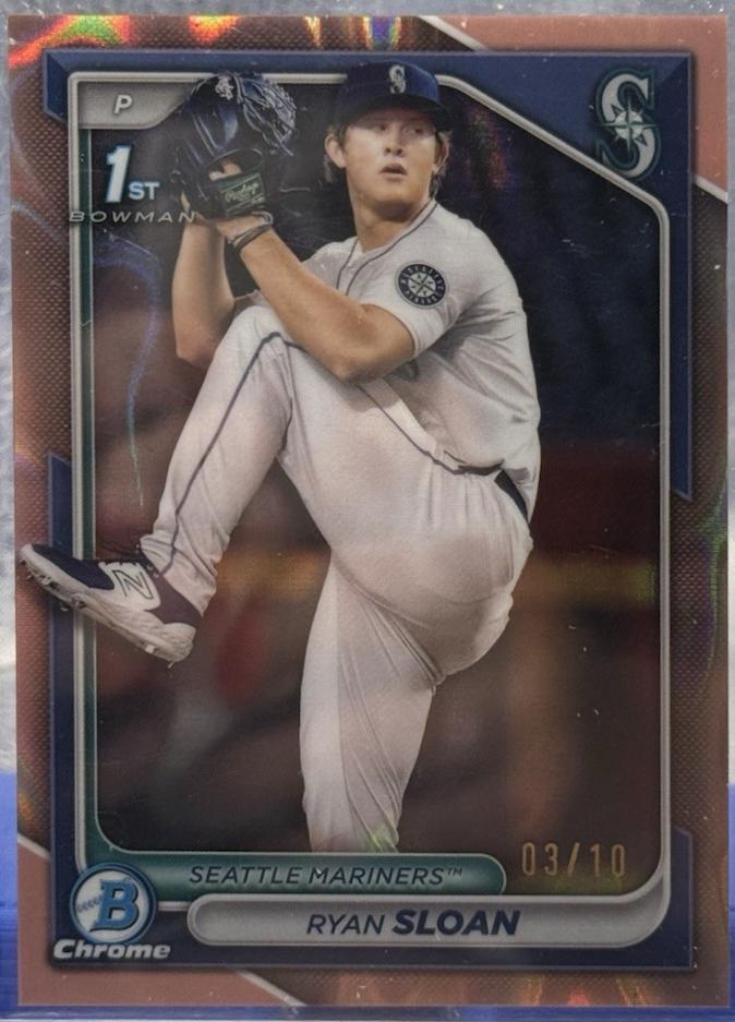Ryan Sloan [Rose Gold Refractor] #BDC-99