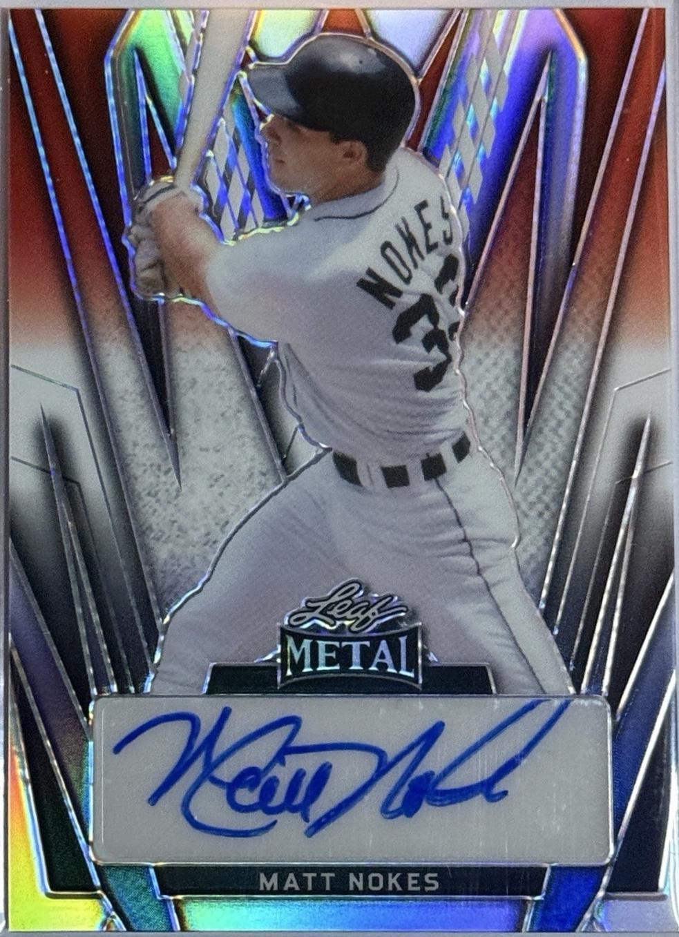 Matt Nokes [Red White Blue Prismatic] #BA-MN1