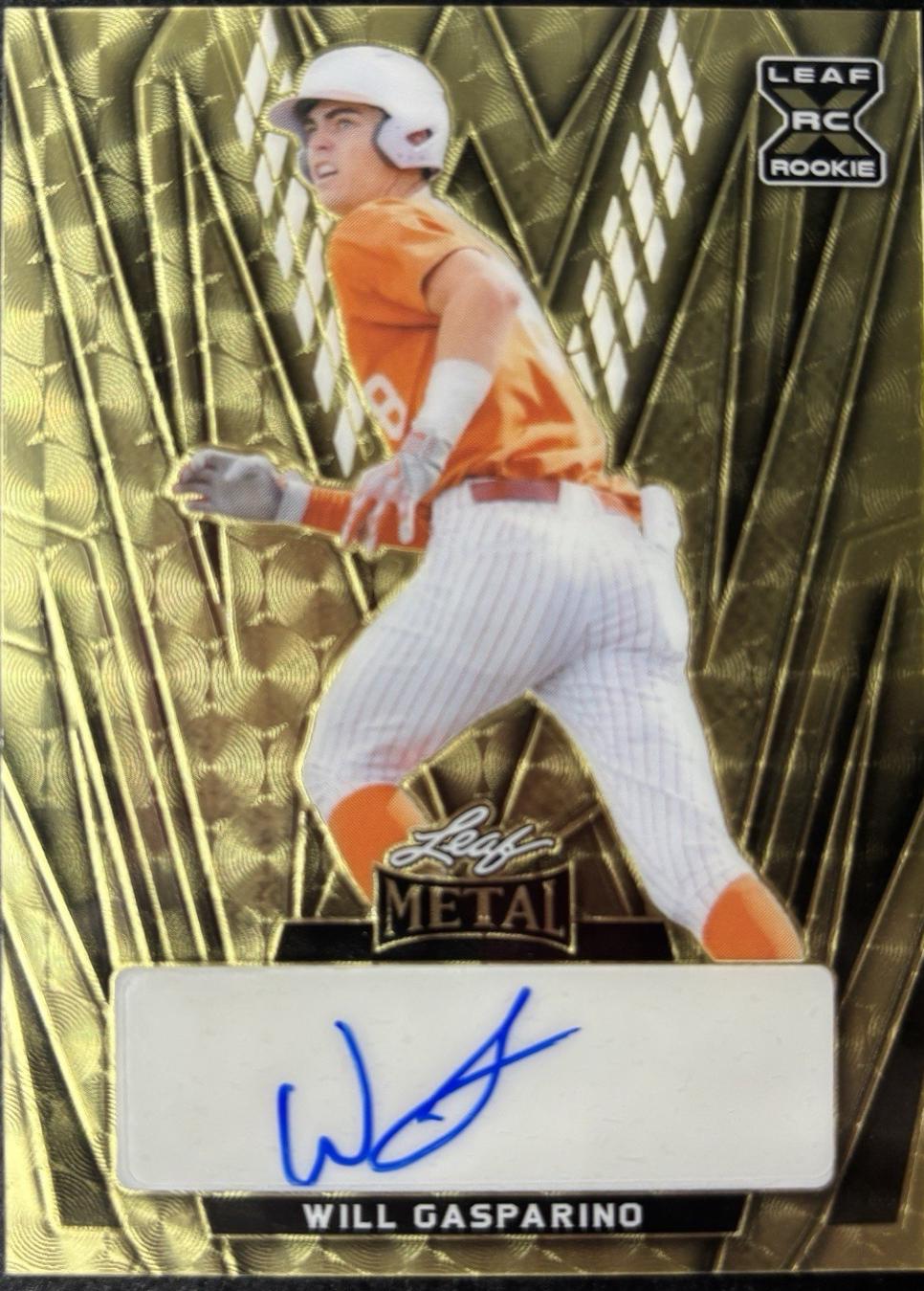 Will Gasparino [Gold Prismatic] #BA-WG1