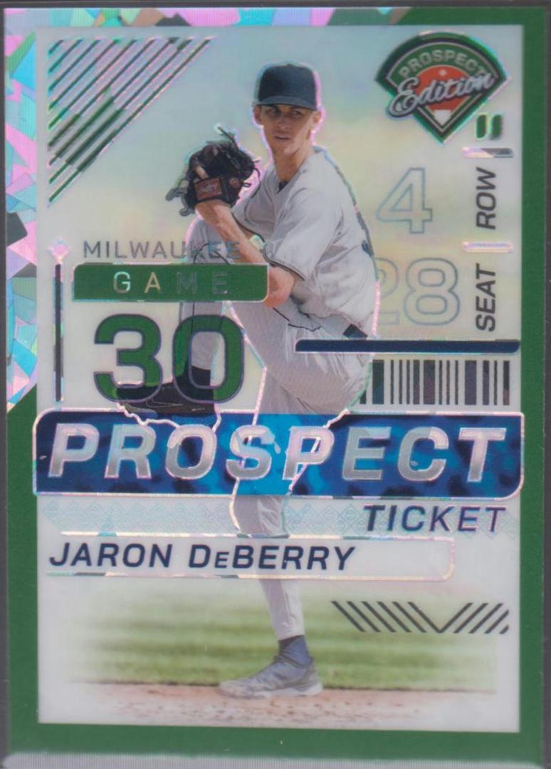 Jaron DeBerry [Green Ice Ticket Holo] #113