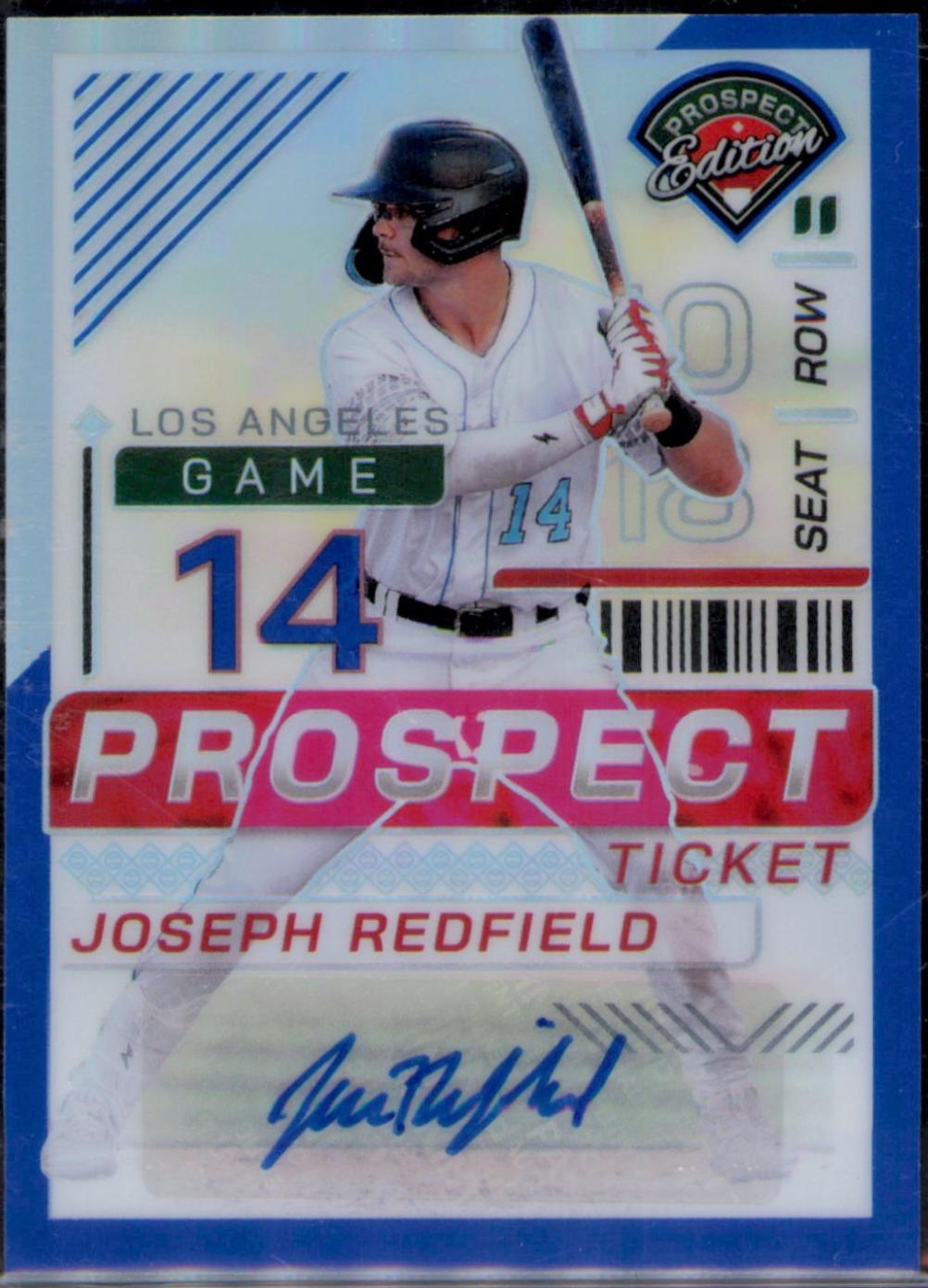 Joseph Redfield [Blue Holo Ticket Signature] #107
