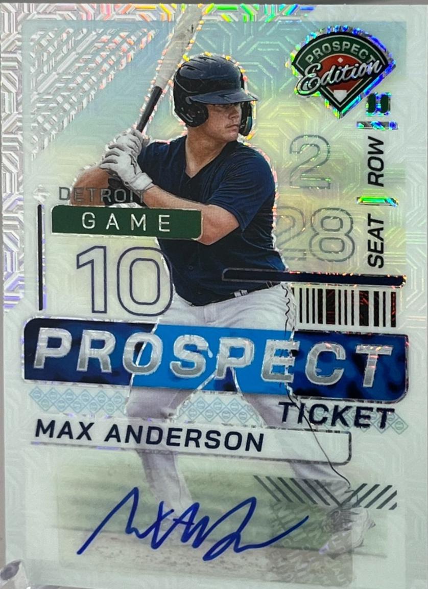 Max Anderson [Mojo Holo Ticket Signature] #49