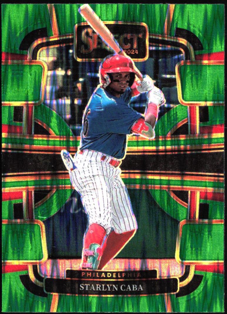 Starlyn Caba [Green Flash Prizm] #15