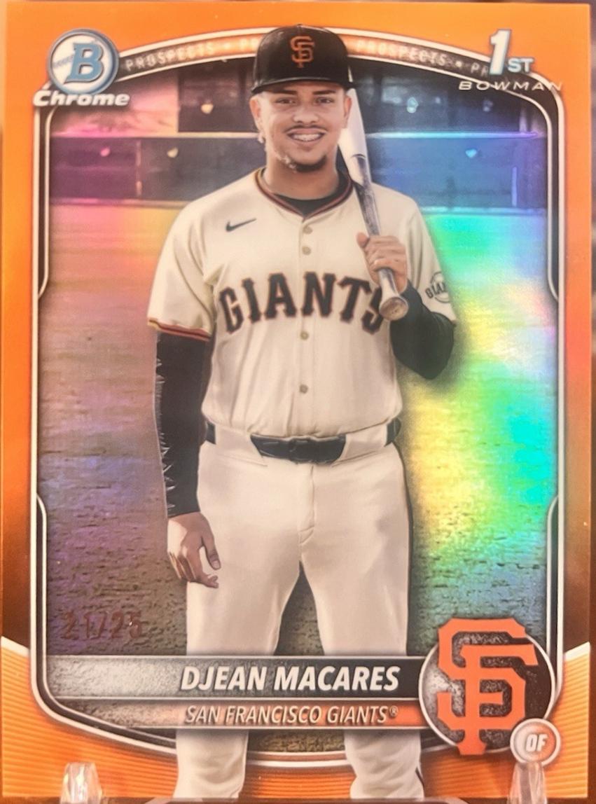 Djean Macares [Orange Mega Refractor] #BCP-237