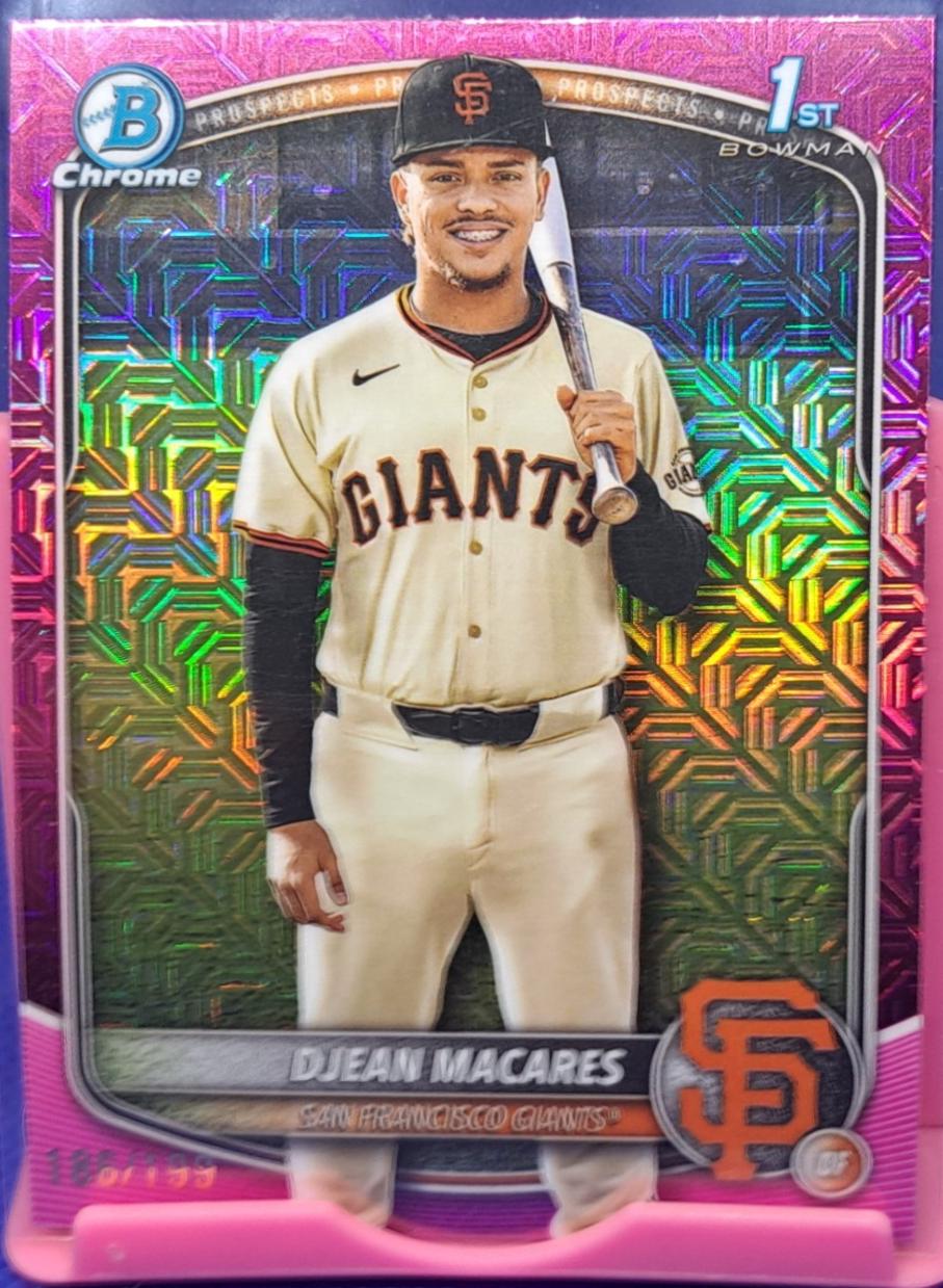 Djean Macares [Pink Mega Refractor] #BCP-237