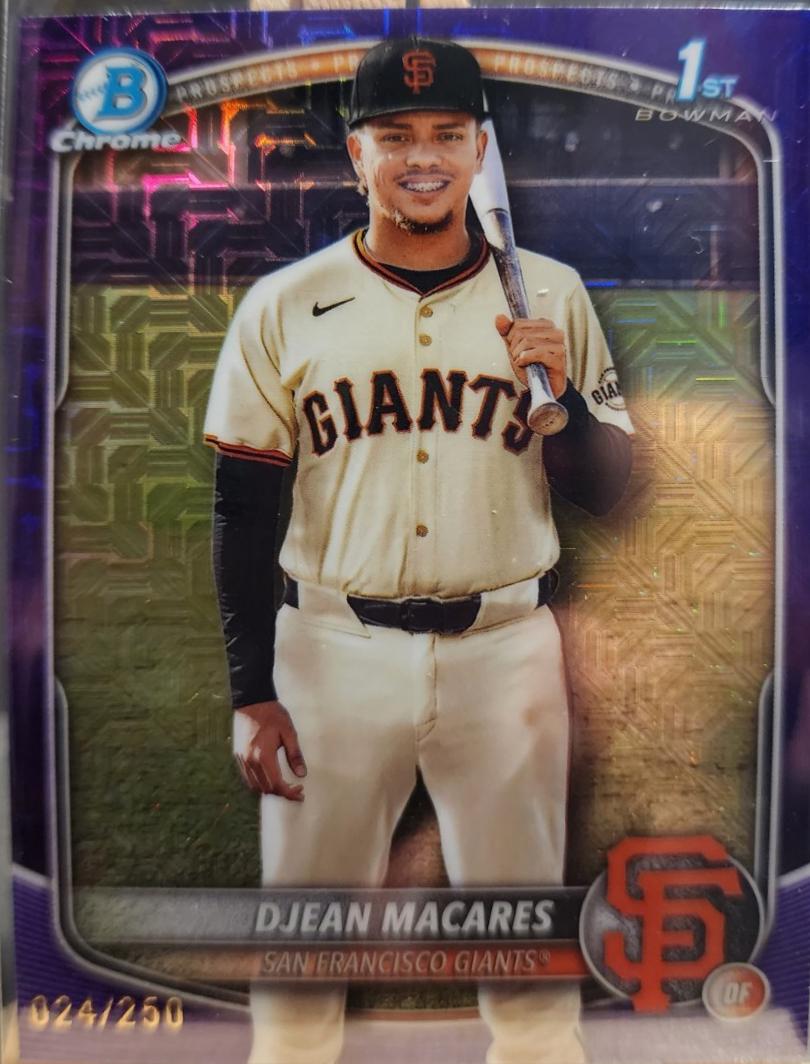 Djean Macares [Purple Mega Refractor] #BCP-237