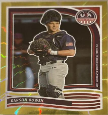 Karson Bowen [Gold Lightning] #178