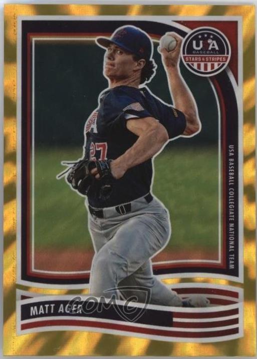 Matt Ager [Gold Lightning] #81