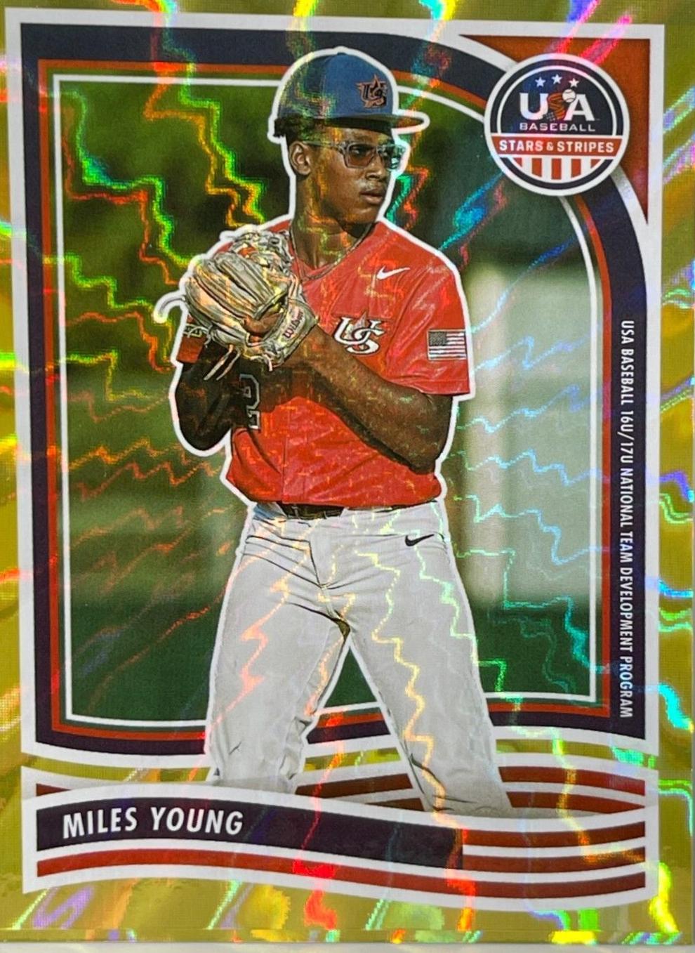 Miles Young [Gold Lightning] #155