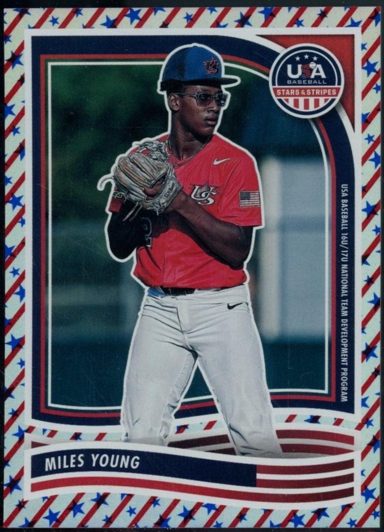 Miles Young [Stars Stripes] #155