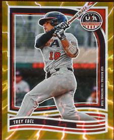 Trey Ebel [Gold Lightning] #50