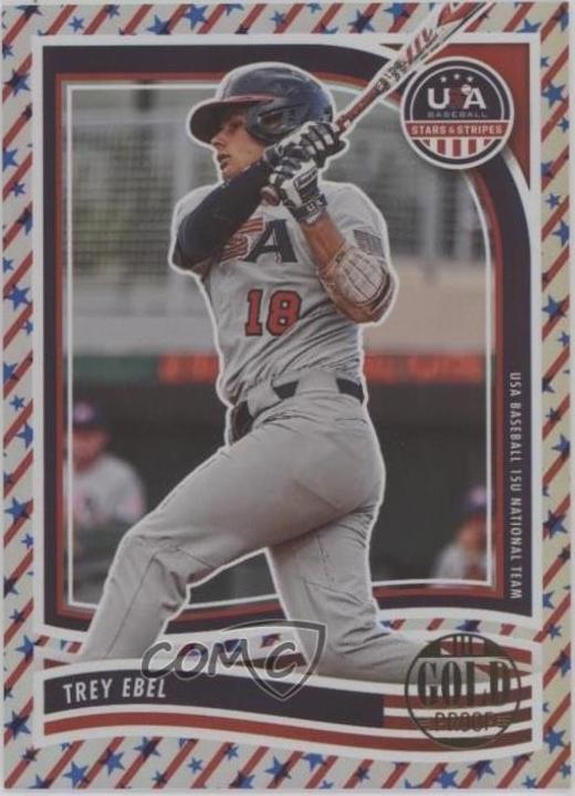 Trey Ebel [Gold Proof] #50