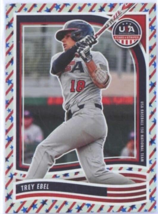 Trey Ebel [Stars Stripes] #50