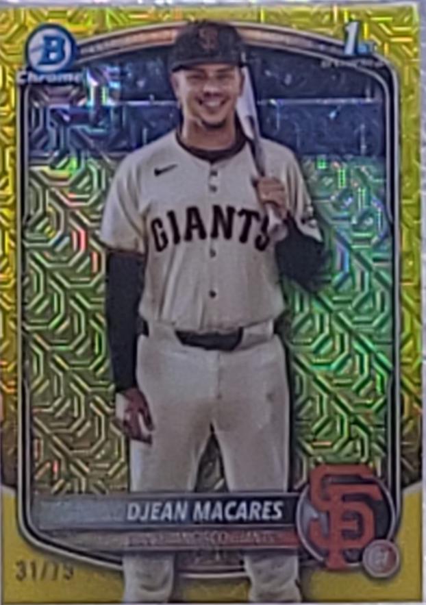 Djean Macares [Yellow Mega Refractor] #BCP-237