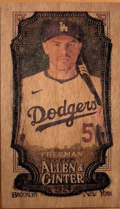 Freddie Freeman [Wood Mini] #62